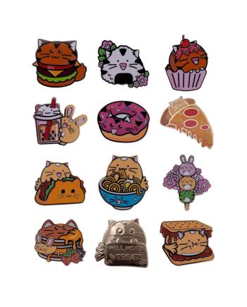 FUZZBALLS - Mystery Box de 12 Pin's - vue principale