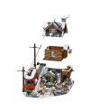 PANTASY - Cabane au sommet - Bloc de Construction 3135 pcs - vue de dos