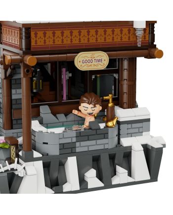 PANTASY - Cabane au sommet - Bloc de Construction 3135 pcs - vue de detail