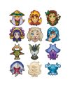 MAGIC THE GATHERING - Mystery Box de 12 Pin's - vue de face