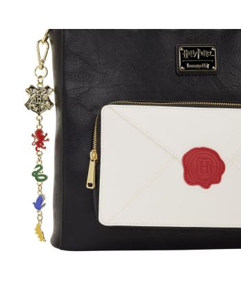 HARRY POTTER - Lettre de Poudlard - sac à dos & Tote bag Loungefly - vue de dos