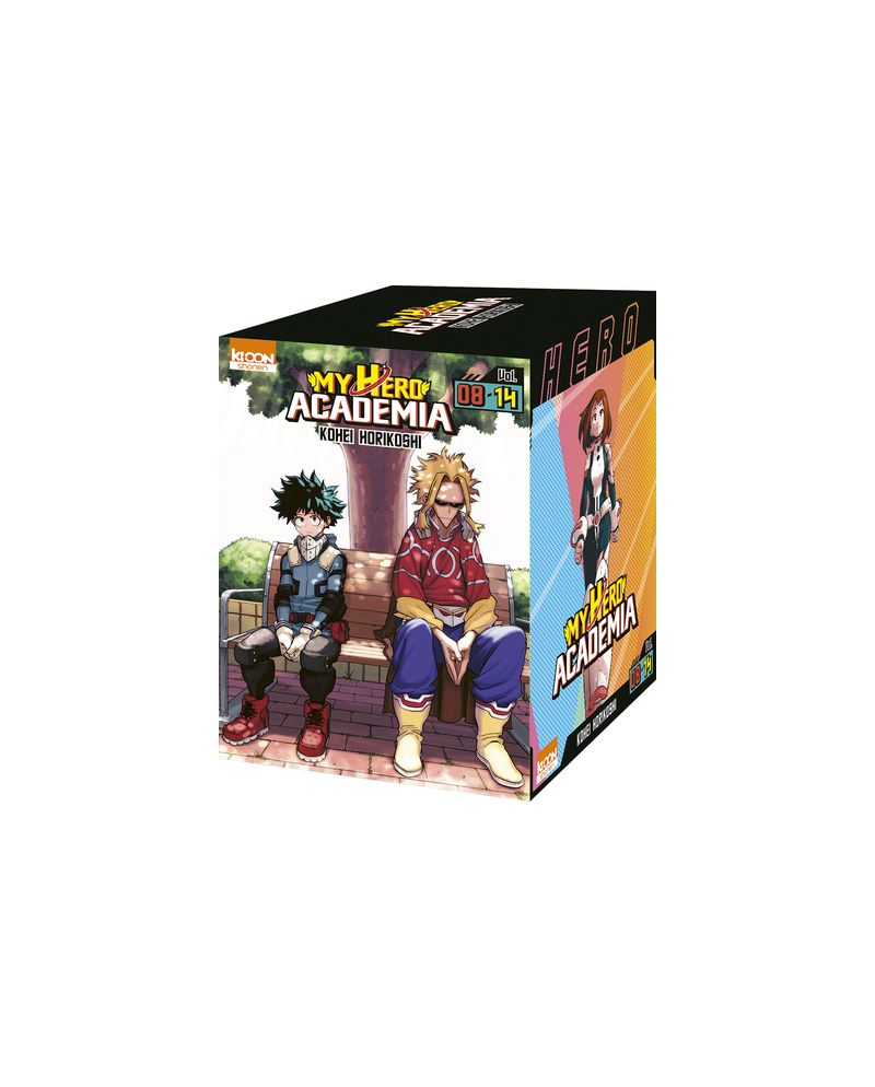 MY HERO ACADEMIA - Coffret - Tome 8 à 14 - vue principale