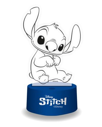 STITCH - Lampe 3D RGB avec Télécommande - vue de face