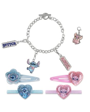 STITCH - Set Bracelet avec Charmes & Accessoires à Cheveux - vue principale