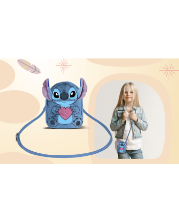 STITCH - Love - Mini Sac à Bandoulière Fourrure '17x12x6cm' - vue principale