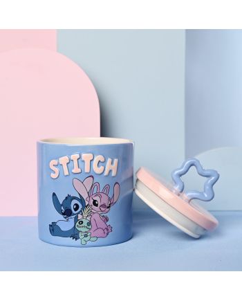 STITCH & ANGEL - Boîte de Rangement en Céramique - vue de face
