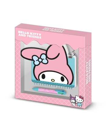 MY MELODY - Head - Gift Box - Journal Intime + Stylo - vue principale