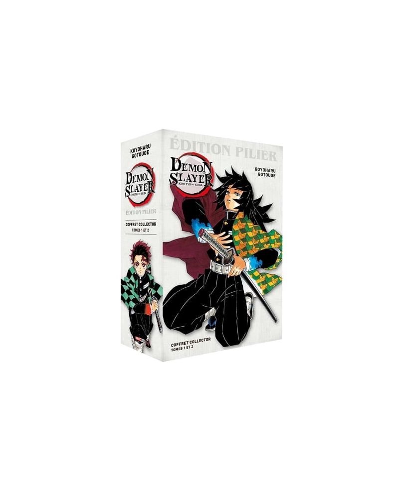 DEMON SLAYER - Coffret Edition Pilier - Tome 1 et 2 - vue principale