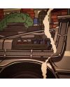 RETOUR VERS LE FUTUR - Hill Valley - Art Print - Edition Limitée - vue de detail