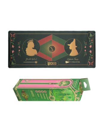 WICKED - Elphaba & Glinda - Tapis de Bureau XL - vue de profil
