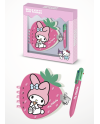MY MELODY - Fraise - Gift Box - Journal Intime + Stylo - vue principale