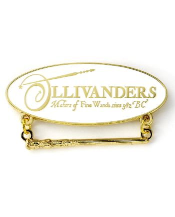 HARRY POTTER - Enseigne Olivanders - Carte de Voeux avec Pin's - vue de face