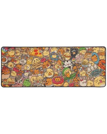 FUZZBALLS - Tapis de Bureau XL + 1 Sous-Verre - vue de face