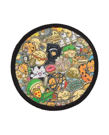 FUZZBALLS - Tapis de Bureau XL + 1 Sous-Verre - vue de profil