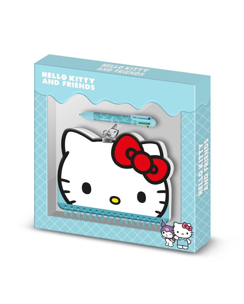 HELLO KITTY - Head - Gift Box - Journal Intime + Stylo - vue principale