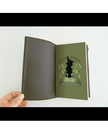 WICKED - Elphaba - Carnet de Voyage - Format A5 - vue de profil