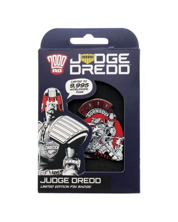 2000AD JUDGE DREDD - You're next Punk - Pin's Edition Limitée - vue de face