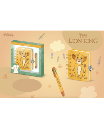 SIMBA - Gift Box - Journal Intime Fourrure + Stylo - vue principale