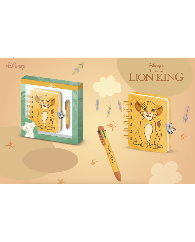 SIMBA - Gift Box - Journal Intime Fourrure + Stylo - vue principale