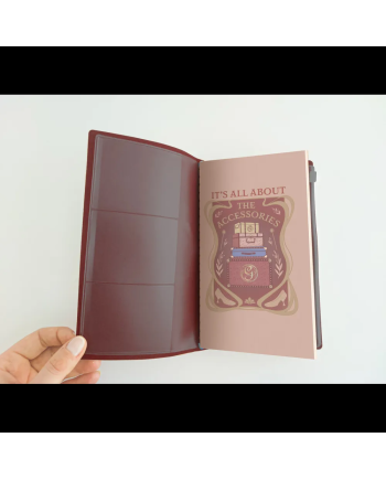 WICKED - Glinda - Carnet de Voyage - Format A5 - vue de profil