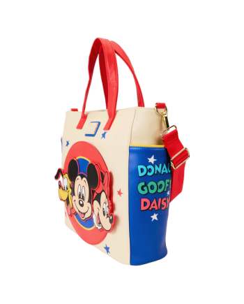 DISNEY-Mickey & Friend -Mini Backpack & Tote Bag convertible Loungefly