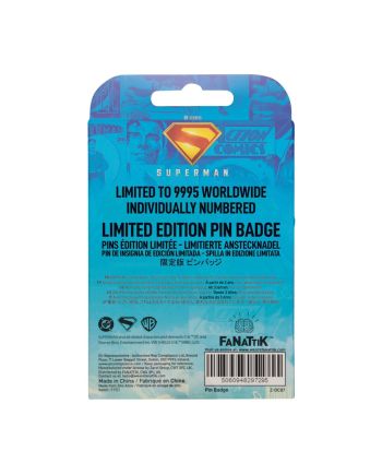 SUPERMAN 2025 - Daily Planet - Pin's Edition Limitée - vue de profil