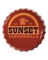 FALLOUT - Sunset Sarsaparilla Bottle Cap - Tin Sign - vue principale