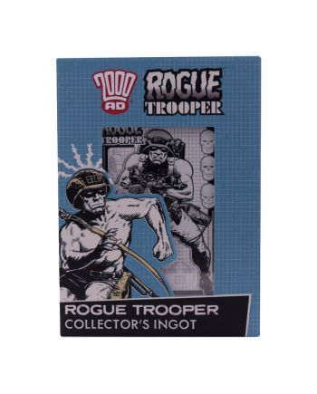 2000AD ROGUE TROOPER - Lingot Edition Limitée - vue de dos