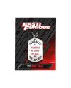 FAST & FURIOUS - Stainless Steel Dog Tag Edition Limitée - vue de profil