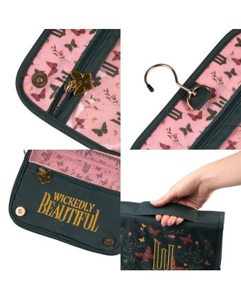 WICKED - Beautiful - Trousse de Voyage avec Crochet de Suspension - vue de detail