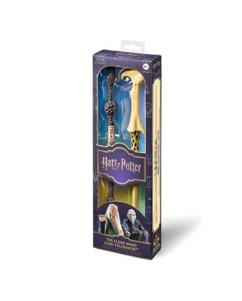HARRY POTTER - 2 Baguettes PVC - Lord Voldemort & Baguette de Sureau - vue de face
