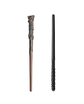 HARRY POTTER - 2 Baguettes PVC - Harry Potter & Ginny Weasley - vue de profil