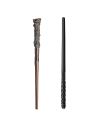 HARRY POTTER - 2 Baguettes PVC - Harry Potter & Ginny Weasley - vue de profil