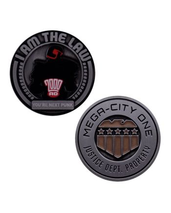 2000AD JUDGE DREDD - Mega-City One - Pièce Edition Limitée - vue principale
