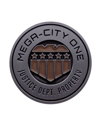 2000AD JUDGE DREDD - Mega-City One - Pièce Edition Limitée - vue de face