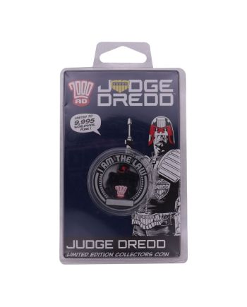 2000AD JUDGE DREDD - Mega-City One - Pièce Edition Limitée - vue de dos