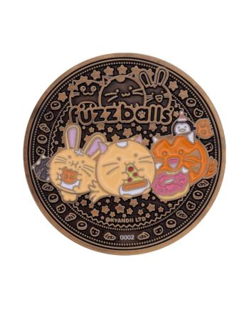 FUZZBALLS - Whisky - Pièce Edition Limitée - vue de profil