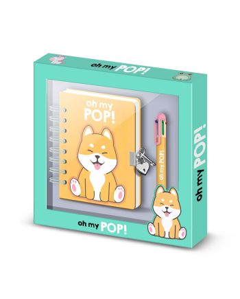 OH MY POP! - Shiba - Gift Box - Diary + Pen - vue principale