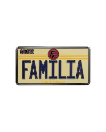 FAST & FURIOUS - Familia License Plate - Pin's Edition Limitée - vue principale
