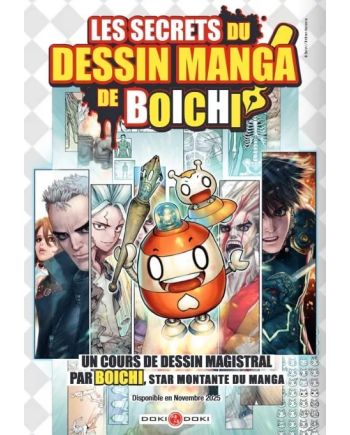 LES SECRETS DU DESSIN MANGA DE BOICHI - vue principale
