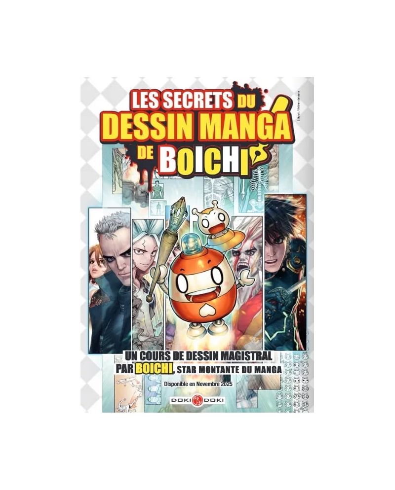 LES SECRETS DU DESSIN MANGA DE BOICHI - vue principale
