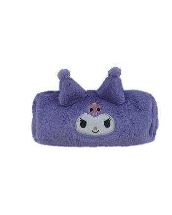 KUROMI - Purple - Trousse Rectangulaire Fourrure - vue principale