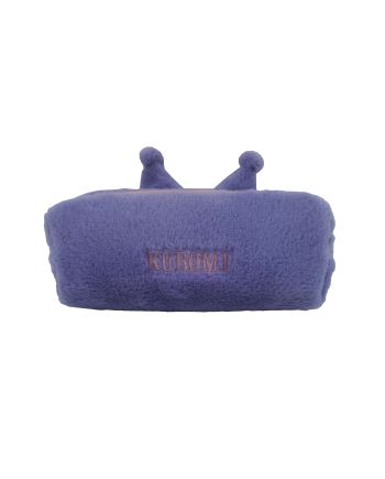 KUROMI - Purple - Trousse Rectangulaire Fourrure - vue de face