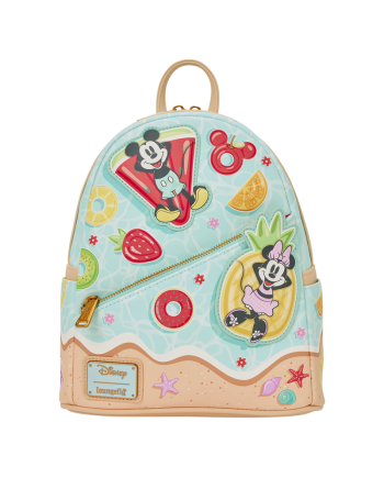 MICKEY & MINNIE - Beach Fun - Mini Sac à Dos LoungeFly - vue principale