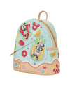MICKEY & MINNIE - Beach Fun - Mini Sac à Dos LoungeFly - vue de face