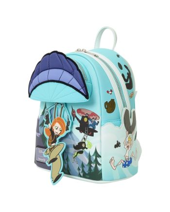 KIM POSSIBLE - Paragliding - Mini Sac à Dos Loungefly - vue de profil