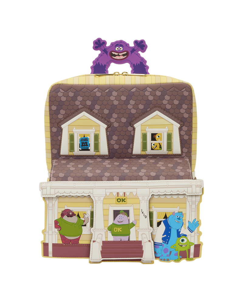 MONSTERS UNIVERSITY - Oozma Kappa House - Mini Sac à Dos Loungefly - vue principale