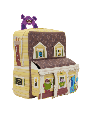 MONSTERS UNIVERSITY - Oozma Kappa House - Mini Sac à Dos Loungefly - vue de profil