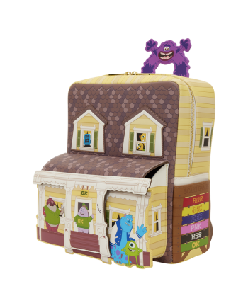 MONSTERS UNIVERSITY - Oozma Kappa House - Mini Sac à Dos Loungefly - vue de dos