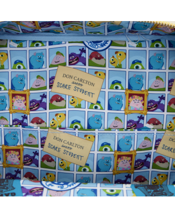 MONSTERS UNIVERSITY - Oozma Kappa House - Mini Sac à Dos Loungefly - vue du packaging